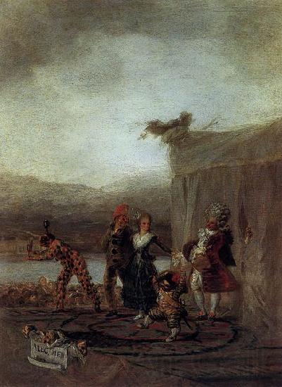 Francisco de Goya The Strolling Players